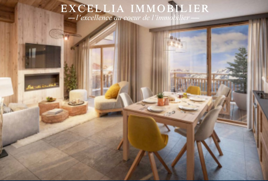 Vente Appartement 79m² 4 Pièces à L'Alpe d'Huez (38750) - Excellia Immobilier